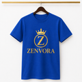 Camiseta unisex azul premium / Blue Graphic Tee.