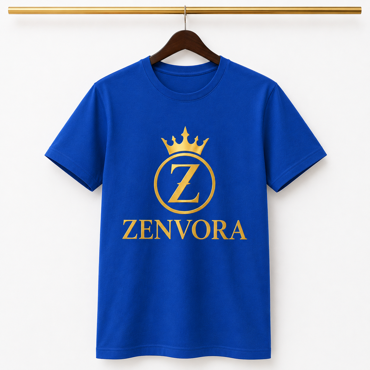Camiseta unisex azul premium / Blue Graphic Tee.