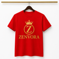 Camiseta roja unisex premium / Red Graphic Tee.